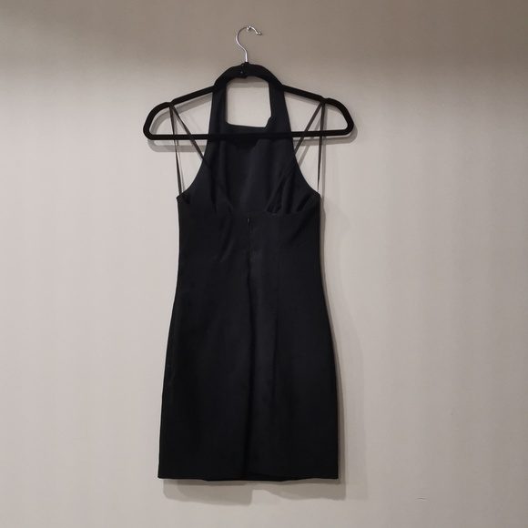 Be Smart | Little Black Halter Dress - Picture 3 of 3